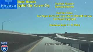 Las Vegas NV to Salt Lake City UT 2014 HD Version [2019 Remastered] Salt Lake City To Las Vegas Videolapse
