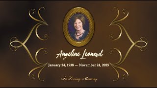 Angeline Leonard Memorial Slideshow