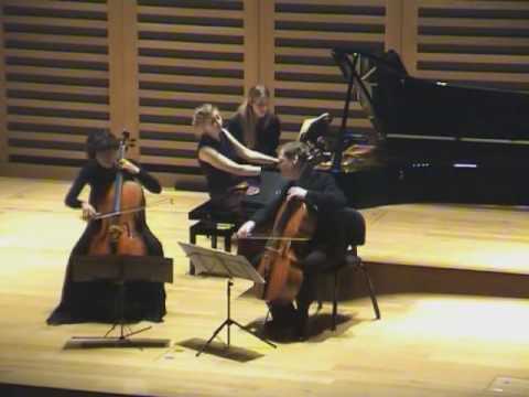 Xenia Jankovic, Christoph Richter and Nicola Eimer play Piatti Serenade