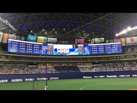 2018.6.30 中日対巨人戦 試合前1-9