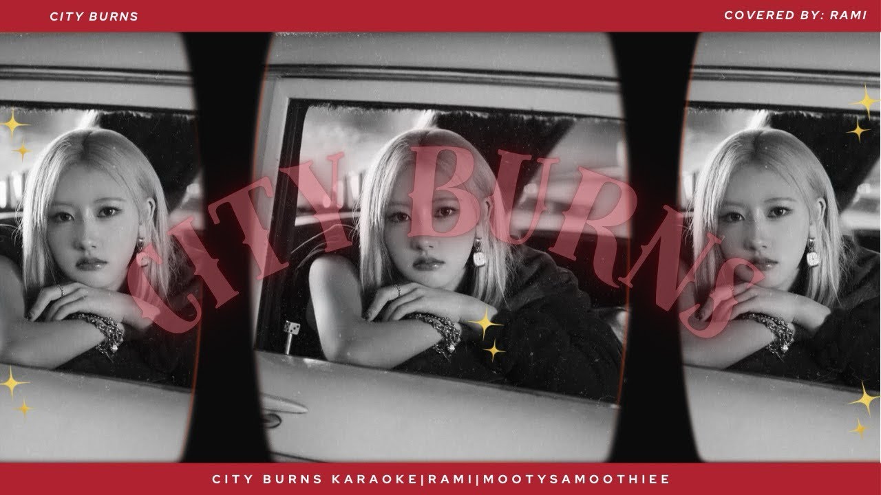 City burns - Rami karaoke [ with back track ]
