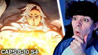 MAEL RECUPERA LOS PODERES DE ESCANOR! | REACCION NANATSU NO TAIZAI | S4 CAPS 8-10 (POR PRIMERA VEZ)