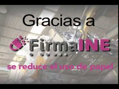 El INE implementa el uso de Firma Electrónica Avanzada - YouTube