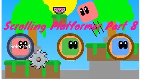 Scratch Scrolling Platformer Game | Part 8 | Scratch how to make a scrolling platformer game