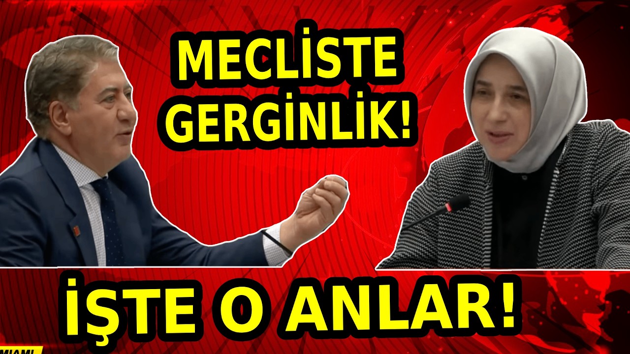 Mecliste Gerginlik! Özlem Zengin ve Murat Emir Arasındaki Konuşma! İşte O Anlar!