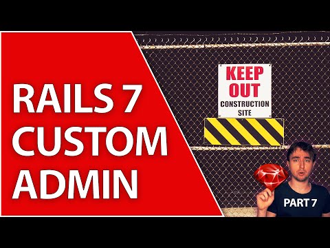 Setup an Admin Dashboard and Improve Searches | Ruby On Rails For Beginners Part 7