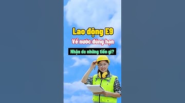 Lao động E9 về nước đúng hạn nhận được những tiền gì? #국민연금 #퇴직금 #visae9 #hanvietair