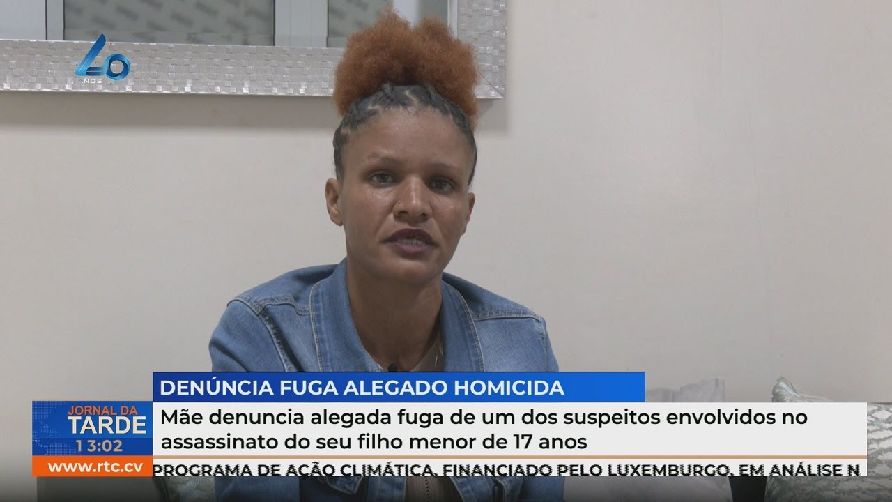 Mãe denuncia fuga de suspeito no assassinato do filho de 17 anos