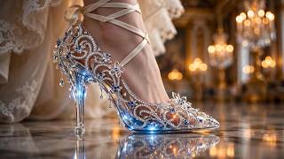 Fantasy Cinderella Enchanted Waltz AI 4K