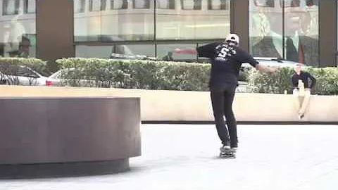 Kevin vu supra skateboarding Belgium tour