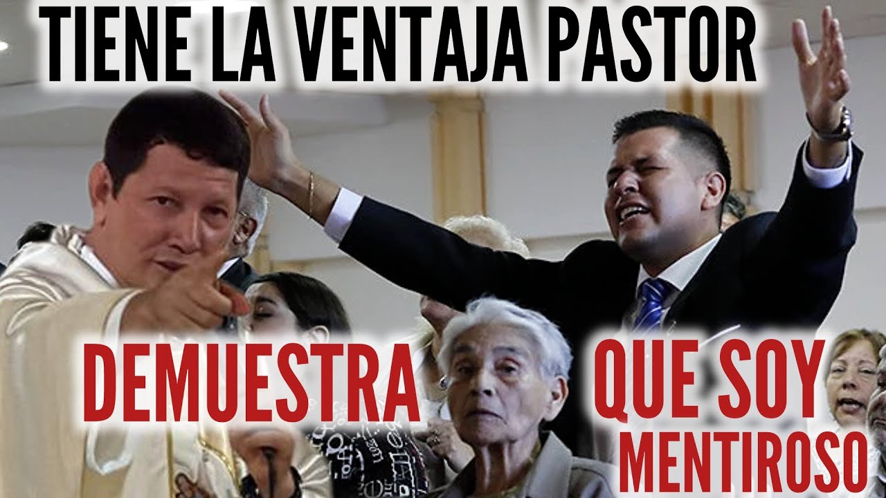 PASTOR Va CONVENCIDO de GANARLE UN DEBATE Al PADRE LUIS TORO😱EN TARIMA