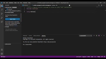 Write a program to print a message on screen by using endl manipulator