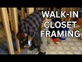 Framing a Walk In Closet