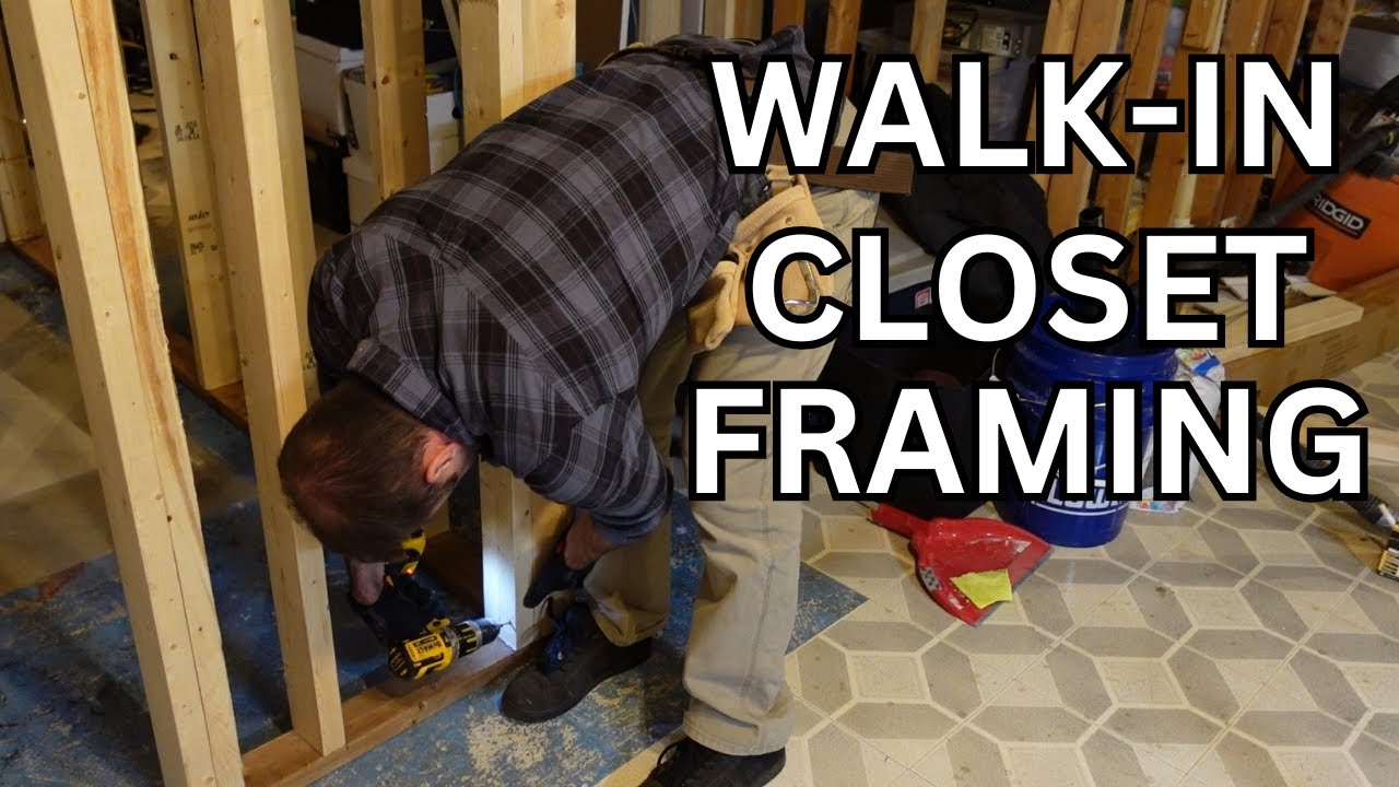 Framing a Walk In Closet YouTube