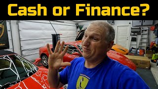 Buying a Ferrari - Pay Cash or Finance?