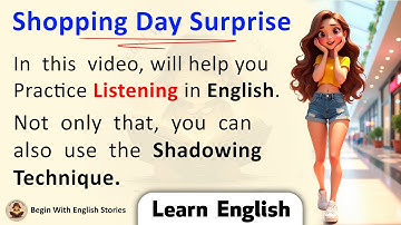 Improve Your English Using the Shadowing Technique🌟 Easy way to Learn English | English Story