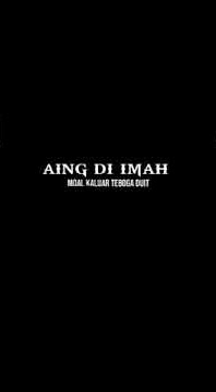 aing di imah eweh duit kudu kumaha