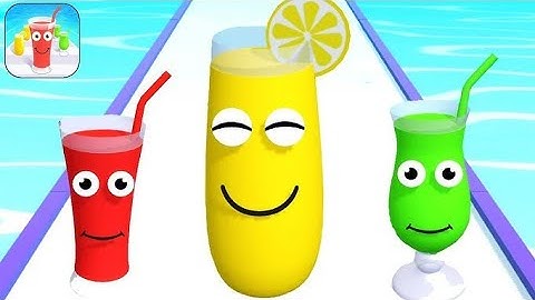 OMG! Juice Run 🧃 ASMR Gameplay is So Satisfying! | Level #1 | 4K Mobile Game