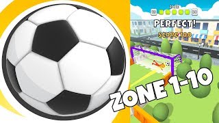 Crazy Kick! Zone 1-10 Walkthrough Gameplay | Voodoo screenshot 2