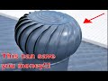 How to install a whirlybird roof vent - DIY