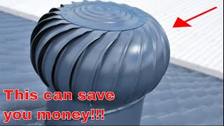 How to install a whirlybird roof vent  DIY