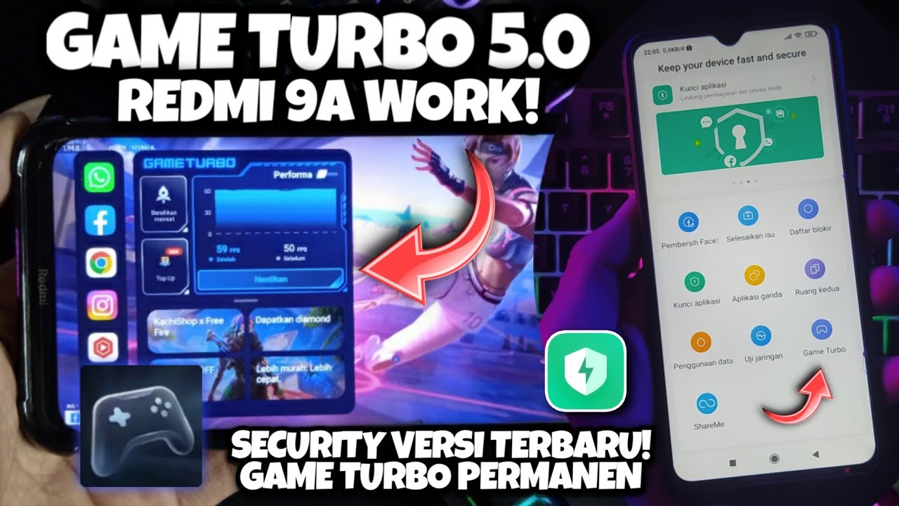 GAME TURBO V5.0 REDMI 9A MIUI 12.0.14 TERBARU‼️CARA AKTIFKAN GAME TURBO TERBARU REDMI 9A YouTube