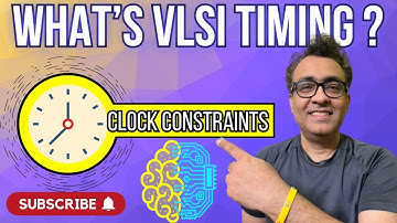 🕒 What is VLSI Timing Constraints? | Clock Constraints Explained 🔧📐 | Subhasish Chakraborti