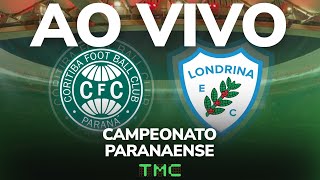 Coritiba x Londrina - AO VIVO - Campeonato Paranaense 2ª Rodada - 10/01/26 -TRANSAMÉRICA AGORA É TMC