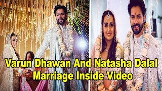 MUST Watch : Varun dhawan and Natasha dalal s Marriage Video | Full Video