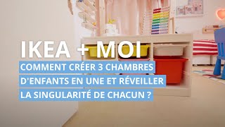 Comment aménager une chambre pour 3 enfants ? | IKEA + MOI