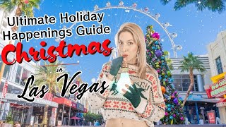 Holidays in LAS VEGAS: 11 BEST Things to do for Christmas in Vegas | Top December Winter Attractions