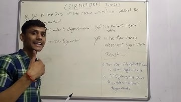 CSIR NET MATHEMATICS Paper solutions | linear algebra | JUNE 2011| part C| by philomath