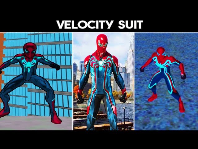 Marvel Legends (Demogoblin Wave): Gamerverse Velocity Suit Spider-Man by  Hasbro | FigureFan Zero