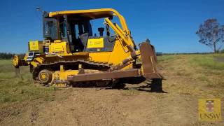Autonomous Komatsu Bulldozer