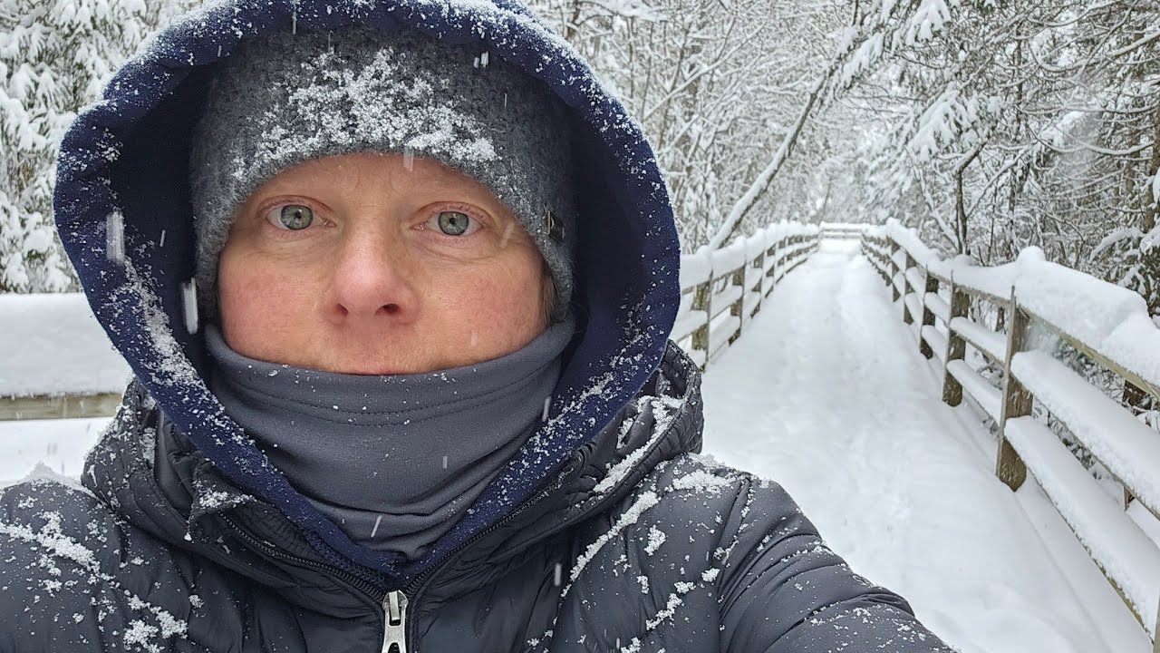 Bitter cold car camping adventure in northern Michigan - YouTube