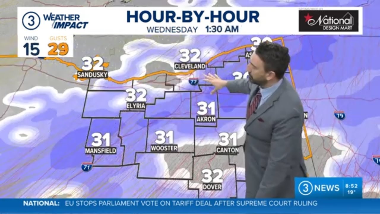 More snow is on the way: Cleveland weather forecast for Feb. 24, 2026