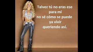 Te aviso,  te anuncio   Shakira   Lyrics HD