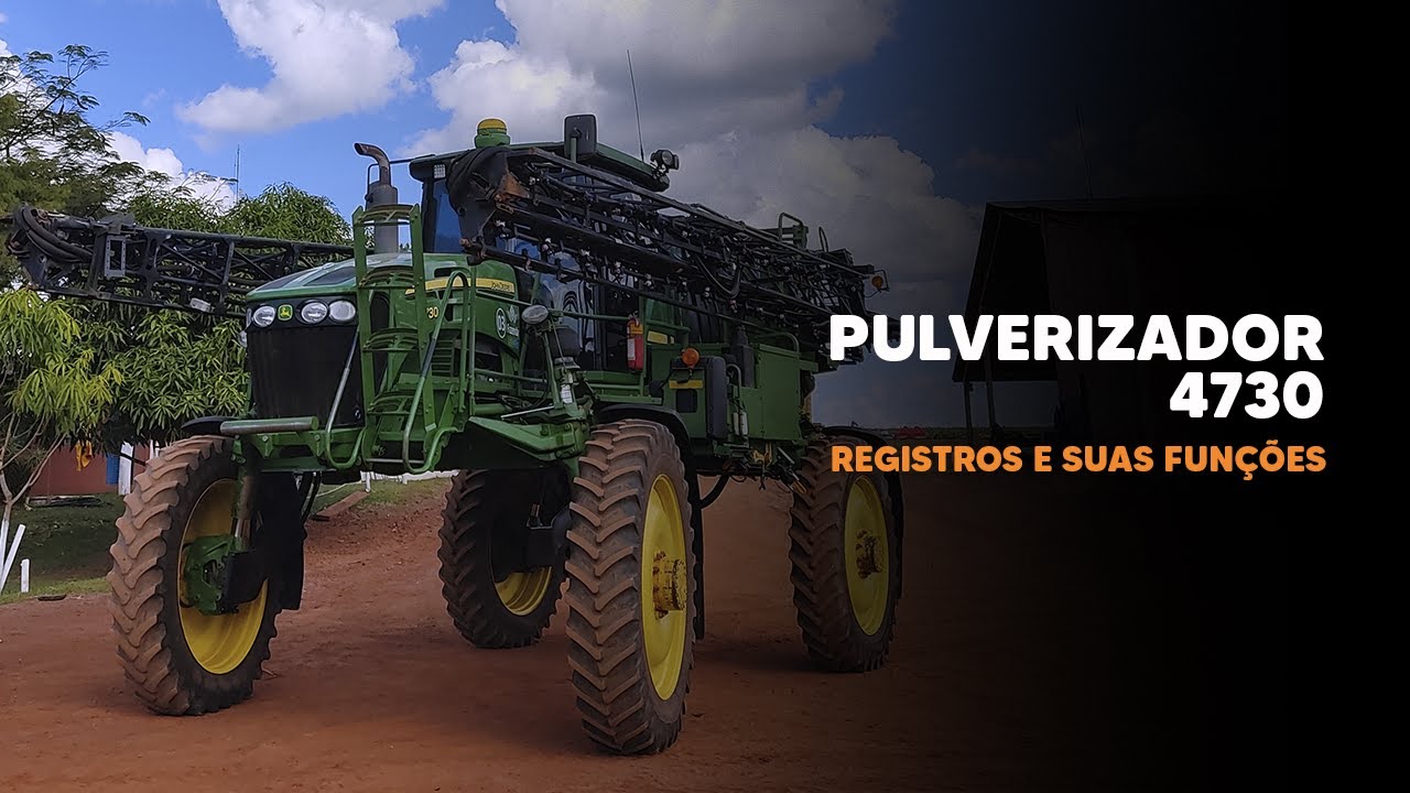 Registros e suas funções no Pulverizador 4730!