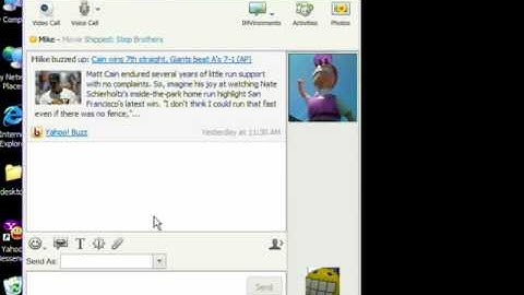 Yahoo! Messenger 10   Video Demo