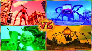SIREN HEAD EXE 🆚 DEAD HOUSE EXE 🆚 CATNAP,THOMAS TRAIN 🆚 CHOO CHOO CHARLES 🎶 TILES HOP EDM RUSH #18