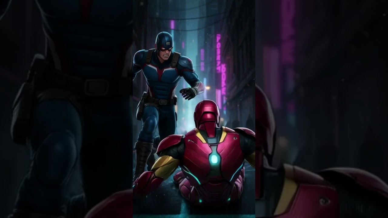 Captain America FIGHTS Iron Man UNDERWATER - INSANE! 