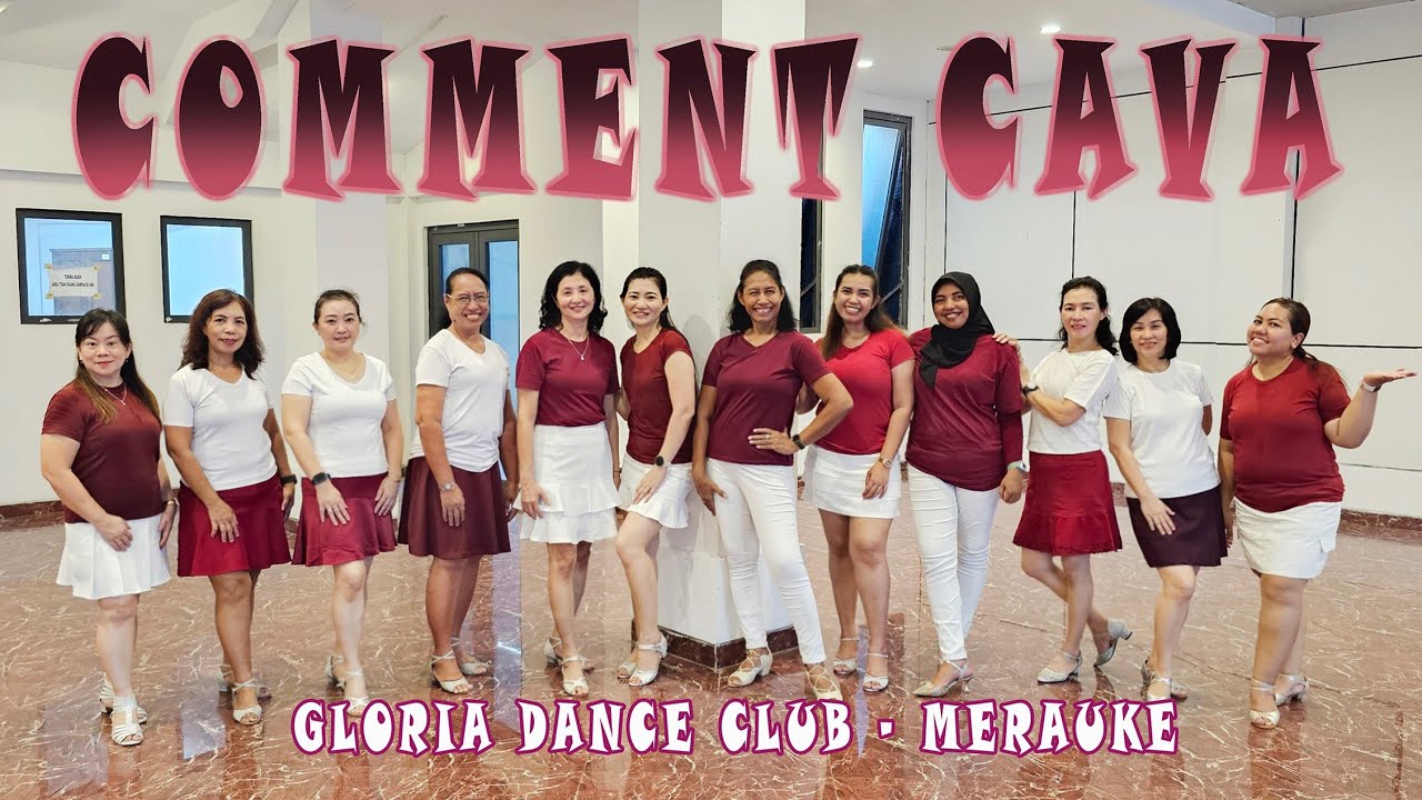 COMMENT CA VA // LINE DANCE // Choreo CAECILIA MARIA FATRUAN // GDC MERAUKE PAPUA SELATAN