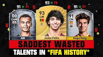 Saddest WASTED TALENTS in FIFA History! 😔💔