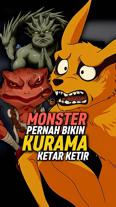 Download lagu Bukan Bijuu Tapi 2 Monster Ini Pernah Bikin Kurama Ketar Ketir #shorts