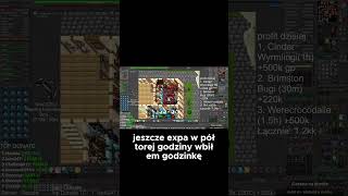 120cc z farmy na łuk! Dzień 22: Kolejny Milion na Koncie! #tibia 300+ RP