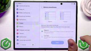 Samsung Galaxy Z Fold 8 - How to Change Refresh Rate, Brightness and Eye Comfort
