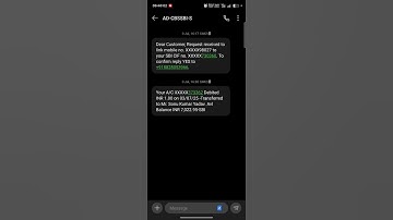 Dear Customer, Request received to link mobile no. X to your SBI CIF no. X360. To confirm reply YES