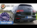 450HP VW GOLF R MK7.5 MANHART 0-280km/h ACCELERATION & SOUND by AutoTopNL