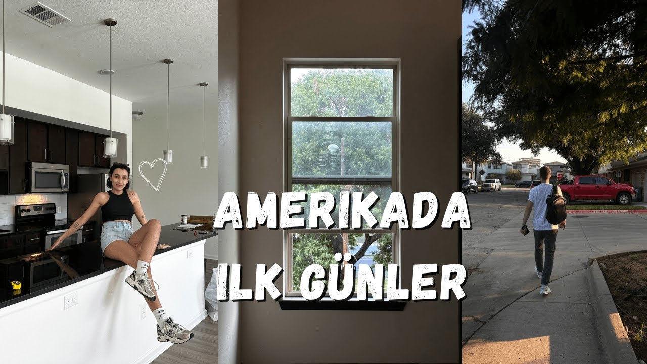 AMERİKA'DA İLK GÜNLER, Boş Ev Turu, Ev Düzenleme