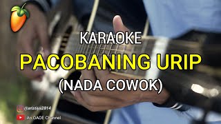 KARAOKE Pacobaning Urip Nada Cowok Slow Akustik